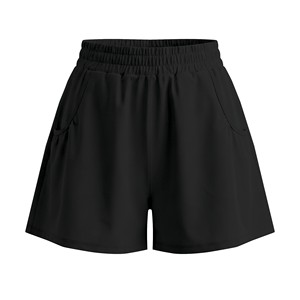 Shorts Deportivos de Cintura Alta para Mujer, Ajustados, Ecológicos, Microelásticos, de Secado Rápido, Transpirables, para Entrenamiento, Running, Gimnasio, con Cordón - Product Image 1