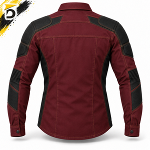 Camisa Premium de Kevlar con Zonas de Tela Reforzada, Ajuste Cómodo y Estilo Moderno Diseñada para Motociclismo y Actividades al Aire Libre - Product Image 3