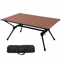 Table pliante de camping et de pique-nique de haute qualité pour l'extérieur, table de pique-nique portable pour le camping