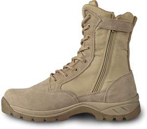 Botas Tácticas para Hombre, Ligeras, Duraderas, con Cierre Lateral, Transpirables, para Trabajo y Actividades al Aire Libre - Product Image 1