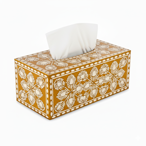 AZ ENTERPRISES Meena – Boîte à mouchoirs et boîte de rangement décorative en bois MDF, imprimée, classique, écologique et durable - Product Image 5