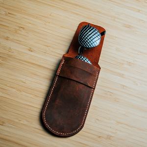 Étui de montre en cuir, organiseur de voyage, pochette de protection personnalisée pour montre avec broderie de style féminin LWP-0035 - Product Image 5