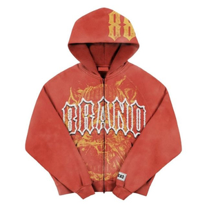 Sudadera con Capucha Extra Grande Personalizada para Hombre, Impresión por Sublimación, Estilo Urbano, Corte Regular, Tejido de Forro Polar, Transpirable para Invierno - Product Image 1
