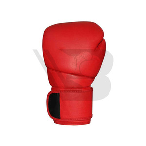 Durable Leather Laced Boxing <b>Gloves</b> with Custom Logo Custom Color <b>Moisture</b> Wicking Unisex Training <b>Gloves</b> - Product Image 3