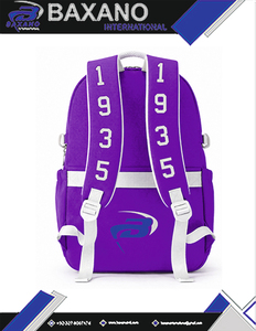 NCNW Sorority <b>Backpack</b> Laptop Bag Stylish School & Travel Durable Cordura Daypack Casual NCNW <b>BackPack</b> For Women Custom Logo - Product Image 5