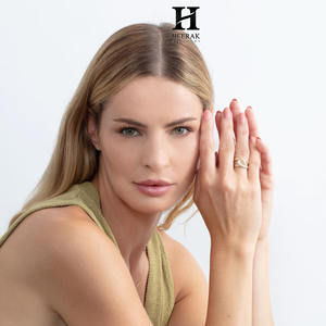 Anillo de Lujo con Diamantes Cultivados en Laboratorio, Diseño de Cúpula Anudada, Oro de 14K, Banda Entrelazada, Certificado VVS EF, Micro-Pavé, Anillo de Cóctel Audaz - Product Image 5