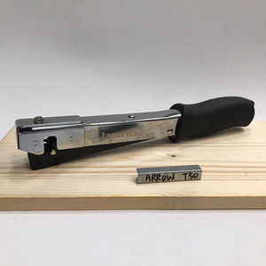 Nouveau bricolage industriel T50 6(1/4 ')-10mm(3/8') marteau agrafeuse manuel léger pour la décoration en bois maison Wrap Decking-1 an de garantie - Product Image 1