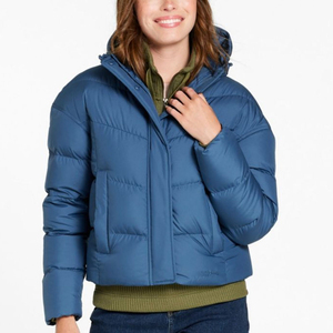Chaquetas Acolchadas Cortas para Mujer, Manga Larga, Cierre de Cremallera, Cálidas para Invierno, Modernas y Personalizadas - Product Image 1
