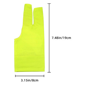 Gants de billard en nylon à 3 doigts Geo Brothers de qualité supérieure, nouvelle arrivée, personnalisables, respirants, légers, antidérapants, anti-UV - Product Image 4