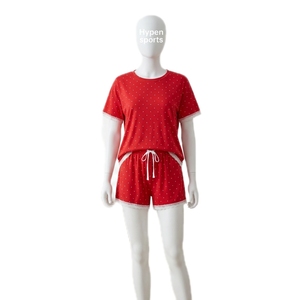 Pjs Sets Pijamas Conjuntos Mujeres Venta al por mayor Modal Ropa de dormir Sleep & Lounge Wear Custom Cotton Ladies Pijamas suaves de manga larga - Product Image 1