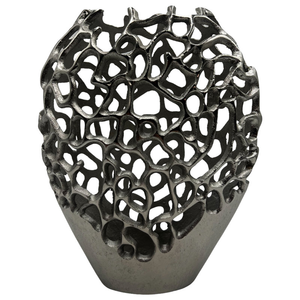 Elegant Aluminum Flower Vase Modern Decorative Home Accessory for Living Room Hotel Restaurant Hospitality Spaces At Good Prices - Product Image 2