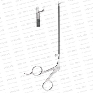 Tijeras Endoscópicas Rectas de 6 Pulgadas con Gancho para la Frente, Aisladas y Maleables, Instrumento de Cirugía Plástica de la Frente de Vaslcare - Product Image 5