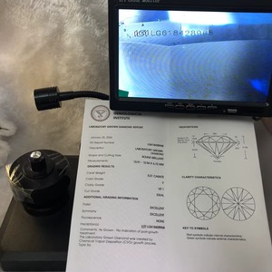 Diamante Cultivado en Laboratorio, Corte Brillante Redondo, 5.01CT, F VS1, Certificado IGI, Piedra Suelta para Joyería - Product Image 3