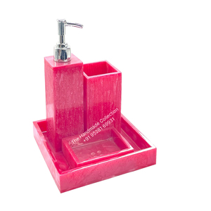 Ensemble de salle de bain en résine époxy de haute qualité avec lavabo de luxe en résine fabriqué en Inde - Product Image 2