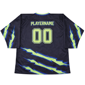 Camiseta de Hockey sobre Hielo Sublimada Personalizada con Nombre de Equipo, Uniforme Profesional, Transpirable, Deportiva, para Hombre, Rendimiento Élite - Product Image 2