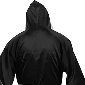 Robe de boxe à prix d'usine, haute qualité, durable, en polyester premium, légère, respirante, avec logo personnalisé, vêtements de sport pour adultes - Product Image 6