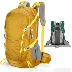 Durable Camping Adventure <b>Backpack</b> with Adjustable Sternum Straps and External Attachment Loops for Gear Storage - Product Image 4