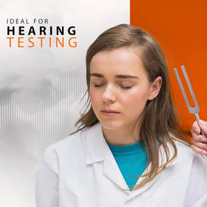 Juego de 3 Diapasones Sensoriales de Aluminio C 128Hz y 512Hz con Martillo de Reflejos de Percusión Taylor, de Calidad Superior para Neurología - Product Image 3