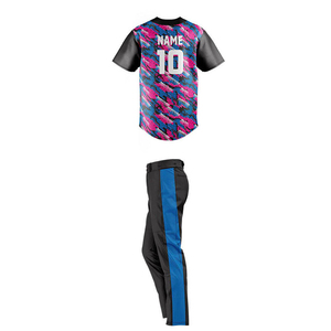 Prix Bas 2026 – Nouvelle Collection : Tenue de Baseball Personnalisée avec Logo pour Équipes – Uniforme Respirant 100% Polyester pour Garçons - Product Image 3