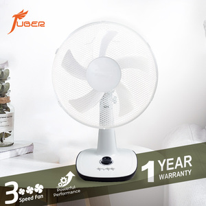Ventilador de Escritorio/Mesa <span class=keywords><strong>JUBER</strong></span> de 13-17.9 Pulgadas de Diámetro de Aspas, con Motor AC Oscilante, Ecológico, de Alta Velocidad, con Temporizador, para Uso en Casa, Auto y Exteriores - Product Image 2