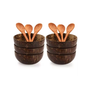 Cuencos de cáscara de coco más vendidos para un práctico servicio de comida vegana y exquisitos adornos para mesa de café al por mayor - Product Image 1