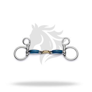 Baucher Lozenge Sweet Iron Snaffle pour l'entraînement et le contrôle équestre - Product Image 1