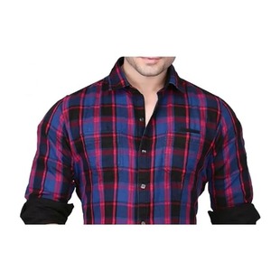 Camisa de Franela de Algodón 100% Grueso y de Gran Tamaño para Hombre, Manga Larga, Diseño a Cuadros, para la Temporada de Primavera - Product Image 1