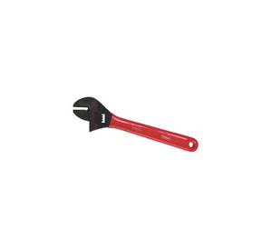 Clé à molette déportée réglable, outil à main pour réparation et entretien, clé à valve en acier forgé avec poignée rouge enduite - Product Image 1