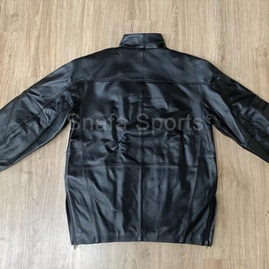 Women's High-Quality Customizable Leather Jacket High Street Custom Made Women Premium Breathable Windproof Jackets - Product Image 5