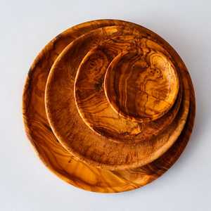 Juego de Platos de Madera de Diseño, Perfecto para Cenas Familiares, Fiestas y Eventos, Elegante Juego de Servicio para el Hogar, Restaurantes y Catering - Product Image 1