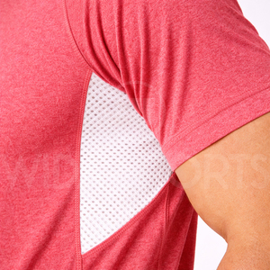 T-shirt de sport personnalisé pour homme, 300 grammes, séchage rapide, respirant, entraînement athlétique, écologique, haute performance - Product Image 3