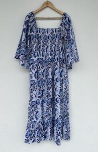 Femmes sans bretelles lin Maxi robe été Boho ceinturé col en v décontracté Sexy robe de soirée dames plage vacances robe d'été convient aux vacances - Product Image 2