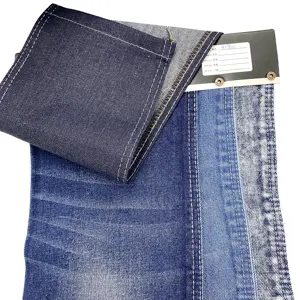 All'ingrosso 14 oz produttore di alta qualità nero lavato Jeans elasticizzati prezzi a maglia Spandex cotone ignifugo tessuto Denim