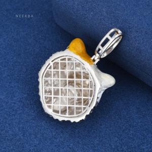 จี้เสือเคลือบเงา - จี้เงินแท้ 925 ประดับมอสซาไนต์ สี D ระดับความสะอาด VVS จี้เสือประดับมอสซาไนต์ งานฝีมือเครื่องประดับสไตล์ป่า - Product Image 6