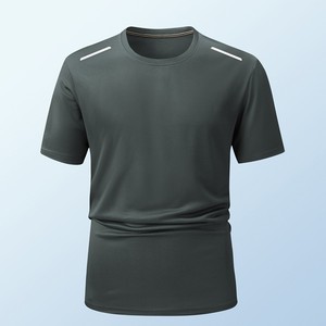 Camiseta Deportiva de Manga Corta de Secado Rápido con Logotipo Personalizado Bordado, Precio de Fábrica de Bangladesh y China - Product Image 3