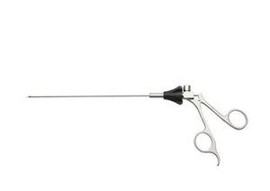 Pinces laparoscopiques réutilisables à pointe courbée, isolées ou non isolées, en acier inoxydable, instrument chirurgical - Product Image 2