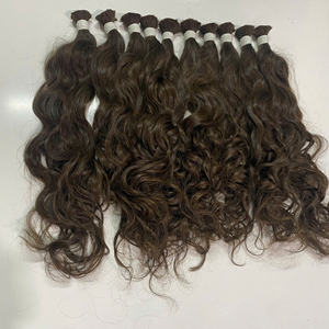 Super calidad a granel Color natural doble dibujado pelo vietnamita alta calidad onda humana para extensiones - Product Image 6