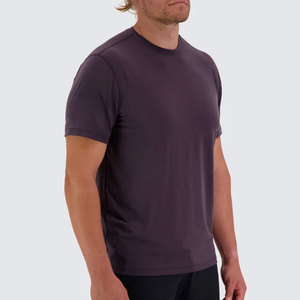 Camiseta Personalizada de Manga Raglán, Color Sólido, Corte Holgado, Cuello Redondo, Manga Corta, Estilo Jersey, Ropa Deportiva Cómoda - Product Image 4