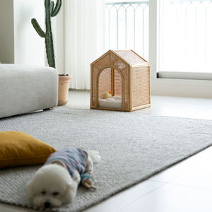 Lits pour chiens en rotin, lit pour animaux de compagnie en bambou, vente en gros, prix bas - Product Image 6
