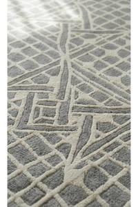 Alfombra de Lana Tejida a Mano de Calidad de Exportación con Base de Algodón, Estilo Vintage Desgastado para Decoración de Casa de Campo - Product Image 5