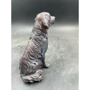 Sculpture de chien en bronze moulée à la main, prix d'usine, statue de chien antique faite à la main à prix abordable pour la décoration de ferme - Product Image 5