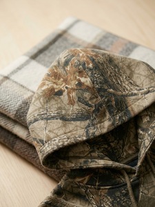 Sudadera con Capucha de Camuflaje para Hombre, Sudadera con Estampado de Estrellas, con Bolsillo Tipo Canguro y Cordón Ajustable, Informal - Product Image 4