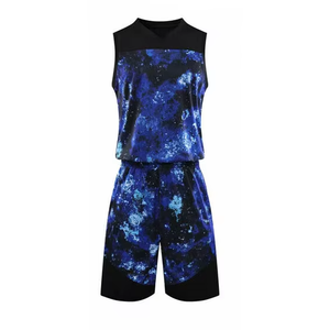 Uniforme de Baloncesto Sublimado de la Mejor Calidad, Conjunto sin Mangas de Poliéster Transpirable, Uniforme de Baloncesto Reversible para Hombre - Product Image 4