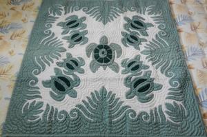 Designer Handmade Turtule Patterned Designer Kantha Hawaiian <b>Quilts</b> For Home, Hotel <b>Bedding</b> Decoration Designer <b>Quilts</b> - Product Image 3