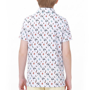 Chemises de golf pour hommes, douces et confortables, en coton, idéales pour les voyages, en vente en gros - Product Image 2