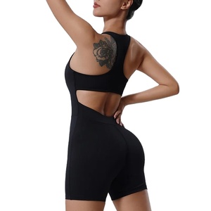 Ropa deportiva para mujer, conjunto de mallas de cintura alta para gimnasio, en forma de sujetador Y, ropa de entrenamiento físico con logotipo de característica transpirable en la parte delantera - Product Image 5