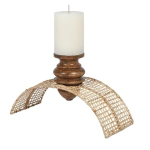 Porte-bougie votif en métal plaqué or avec base en marbre, style unique, décoration pour mariages et dîners, porte-bougie à la lumière de la bougie - Product Image 5