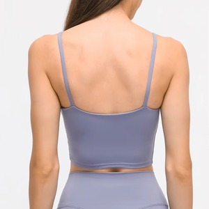 Débardeur court à carreaux personnalisé pour femme, en polyester et élasthanne, respirant, grande taille, écologique, séchage rapide, décontracté pour l'été, vente en gros - Product Image 5