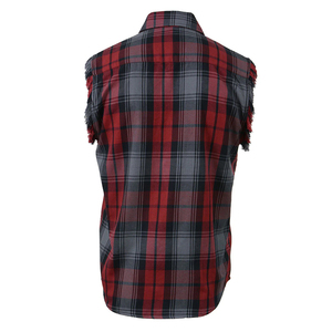 T-shirt sans manches en flanelle de haute qualité pour homme, printemps, deux poches, respirant, séchage rapide, anti-plis, grande taille, confortable et facile à porter - Product Image 2