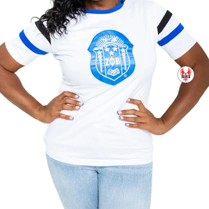 Camiseta Deportiva Personalizada para Hombre, de Poliéster, Zeta Phi Beta, de Secado Rápido, con Letras Griegas, para Entrenamiento y Deporte - Product Image 1